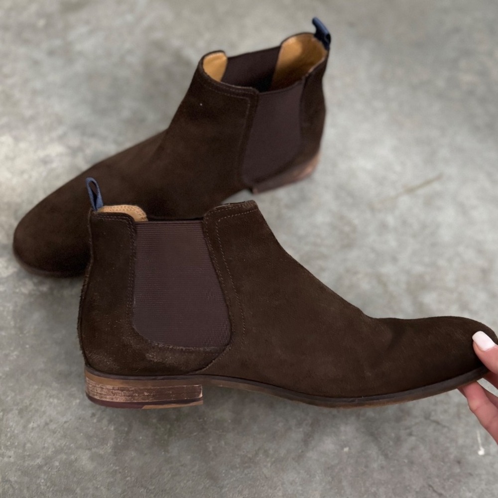 Combat agent Toecap suede men’s boot - Picture 9 of 12